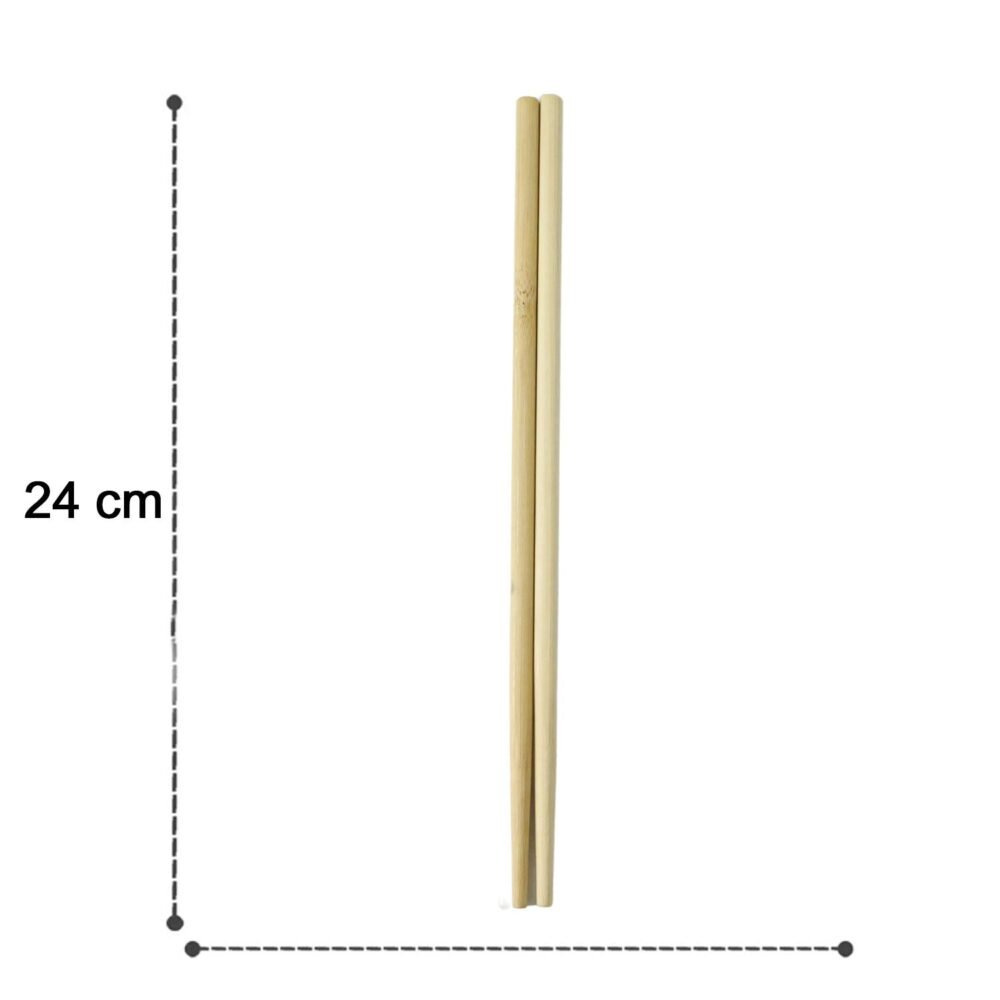 Bamboo Chopsticks Set – Premium Reusable 5 Pairs for Dining