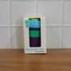 Reusable Colorful Travel Mug – Spill-resistant & Stylish 400 ML