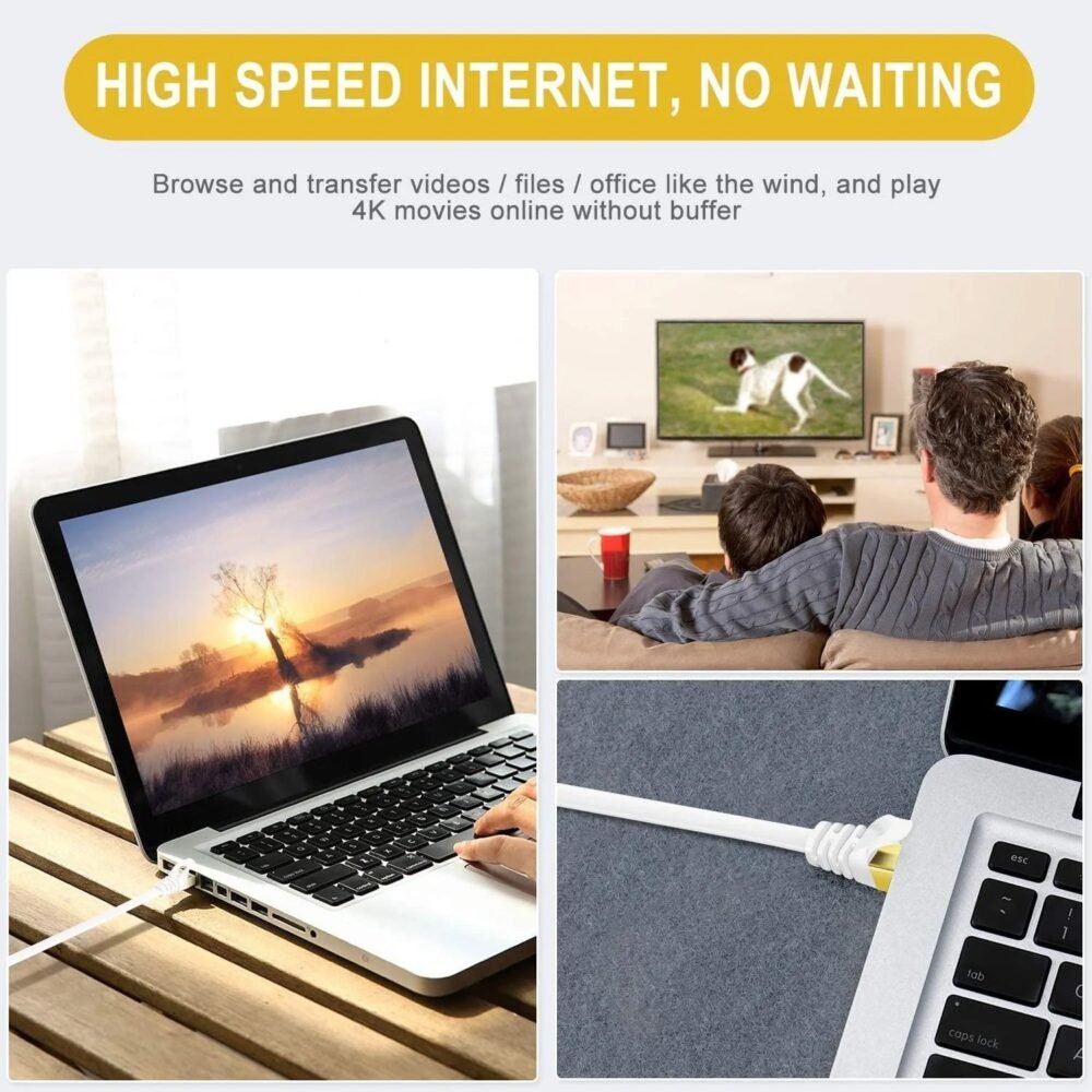 High-Speed LAN Ethernet Cable – 2 Meter Fast Connectivity