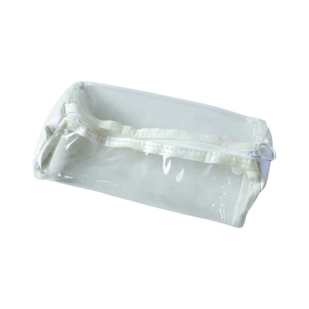 Transparent PVC Pencil Case – Stylish & Durable Stationery Organizer