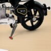 Metal Bullet Bike Toy with Side Stand – Realistic Miniature Model