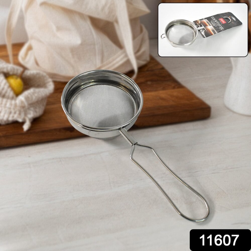 Stainless Steel Tea Strainer – Durable & Fine Mesh Filtration