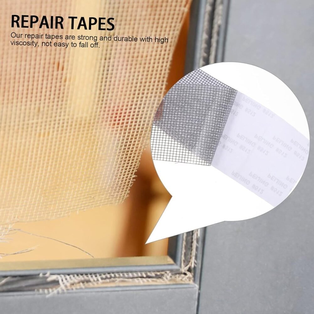 Mosquito Net Repair Tape – Strong Adhesive & Durable Mesh Roll