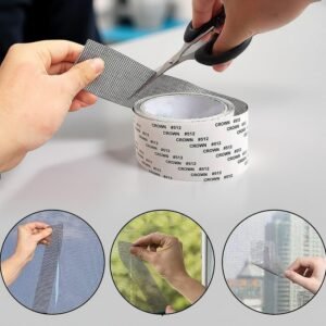 Screen-Repair-Tape-08.jpg Mosquito Net Repair Tape – Strong Adhesive & Durable Mesh Roll