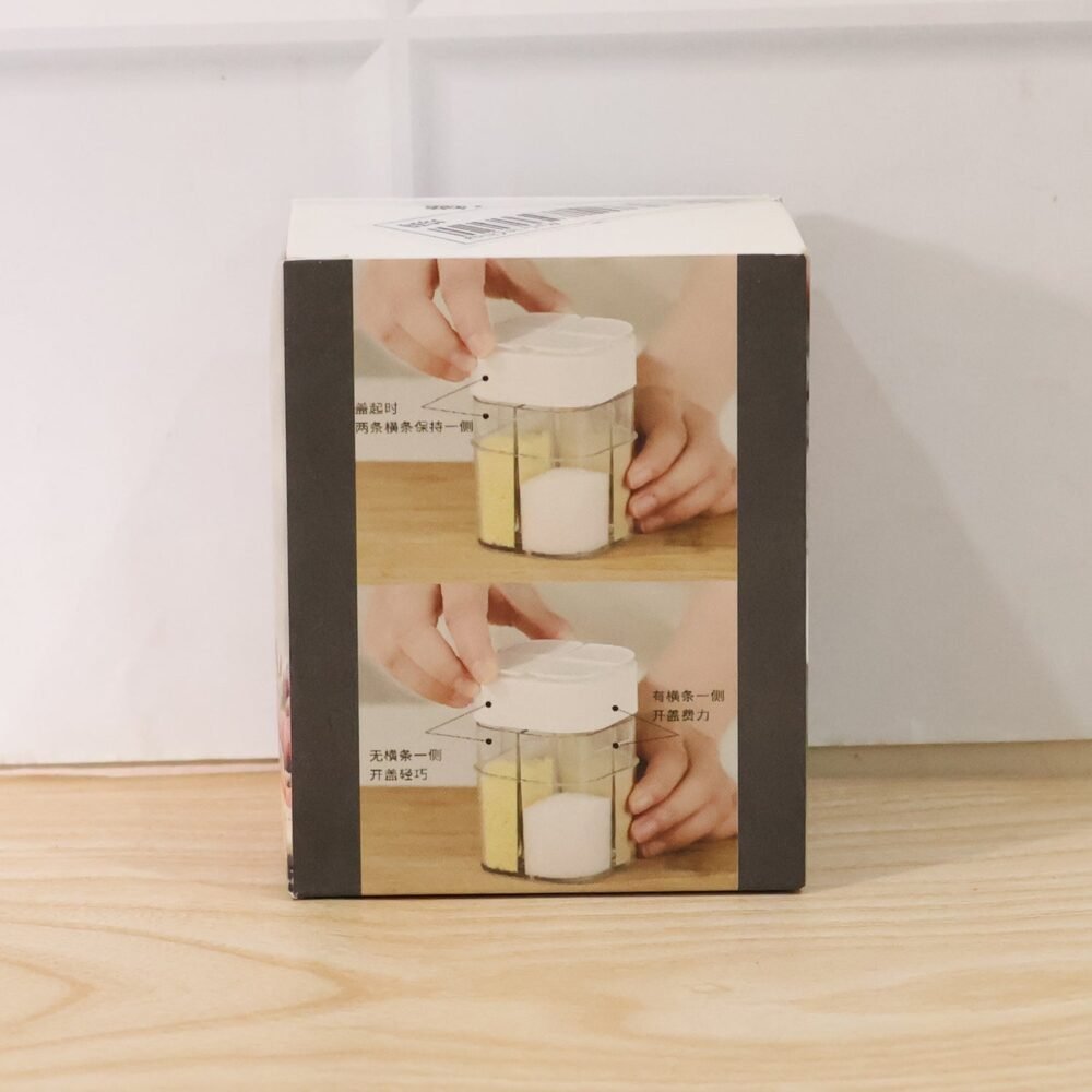 Seasoning-Box-8.jpg 4 Compartment Kitchen Storage Container – Space-Saving Organizer