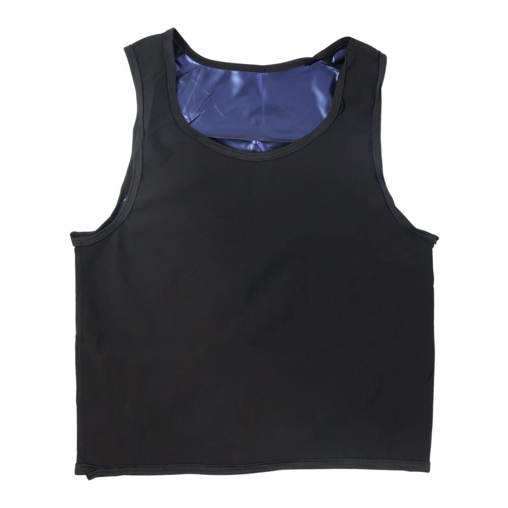 Men's Sweat Shaper Tank Top – Slim Fit Neoprene Vest for Weight Loss