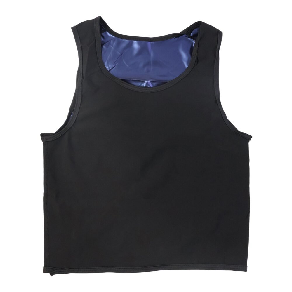 Men’s Sweat Shaper Tank Top – Slim Fit Neoprene for Posture & Sweat