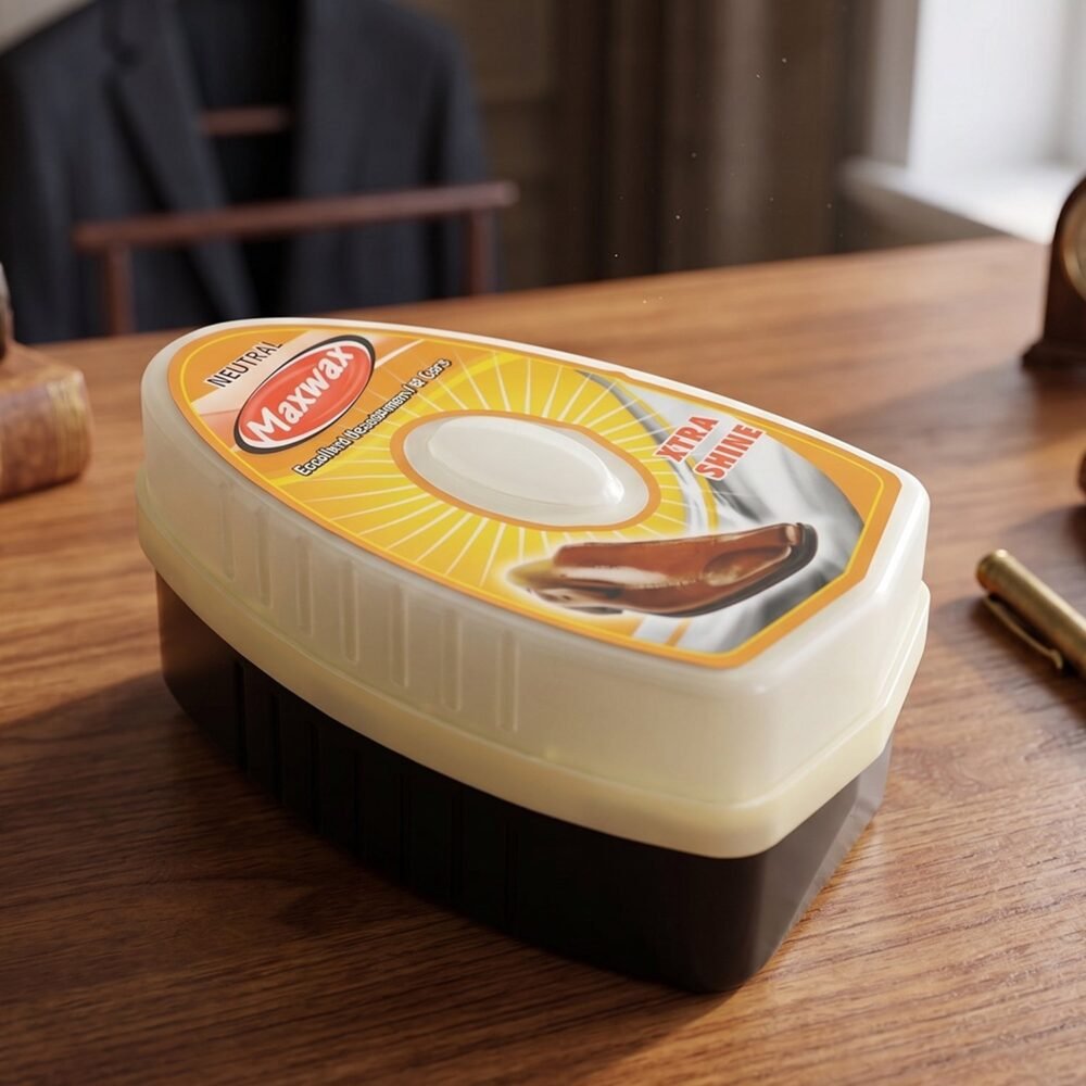 Maxwax Neutral Shoe Shiner – Quick & Easy Leather Polish