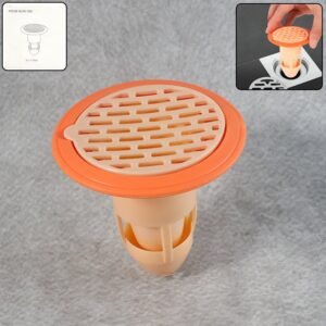Plastic Drain Strainer – Efficient Hair Catcher for Bathroom & Kitchen