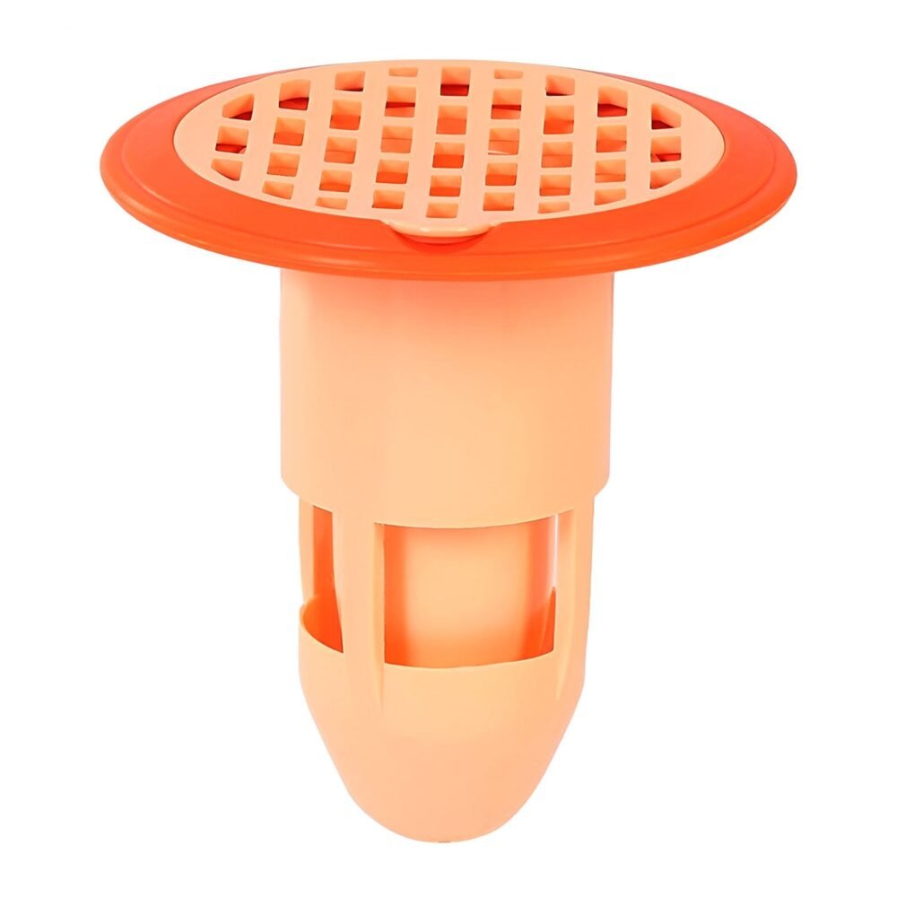 Plastic Drain Strainer – Efficient Hair Catcher for Bathroom & Kitchen