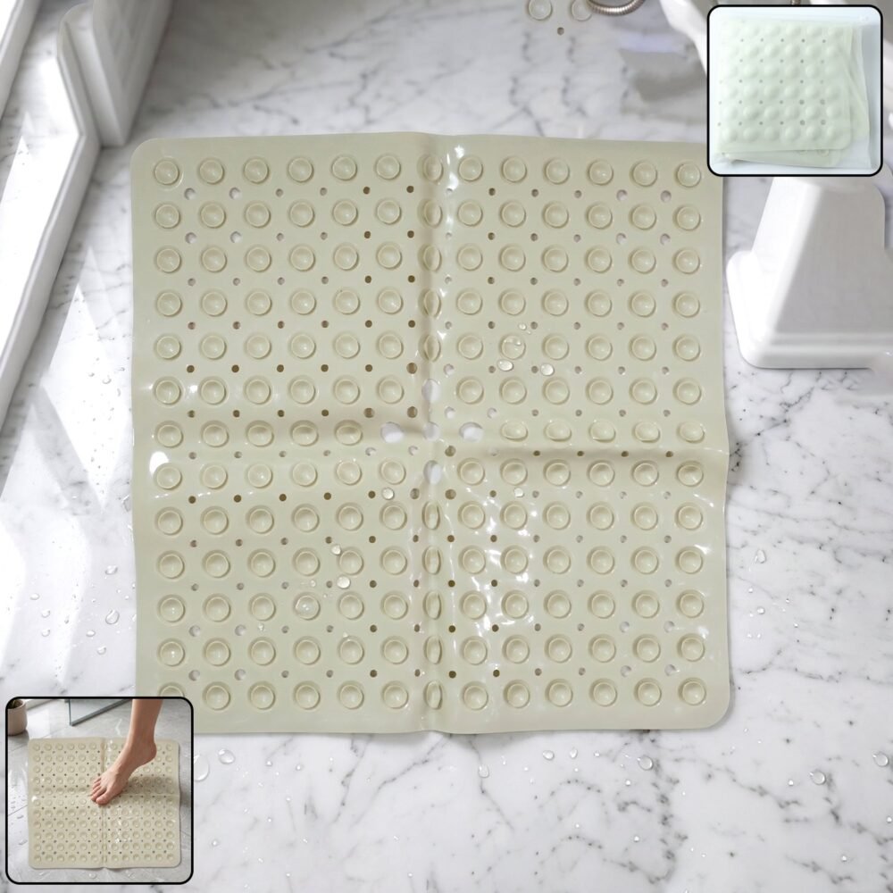 ShowerStallMat-WOSKU-01.jpg Anti-Slip Bath Mat – Secure Suction Cups for Bathroom Safety