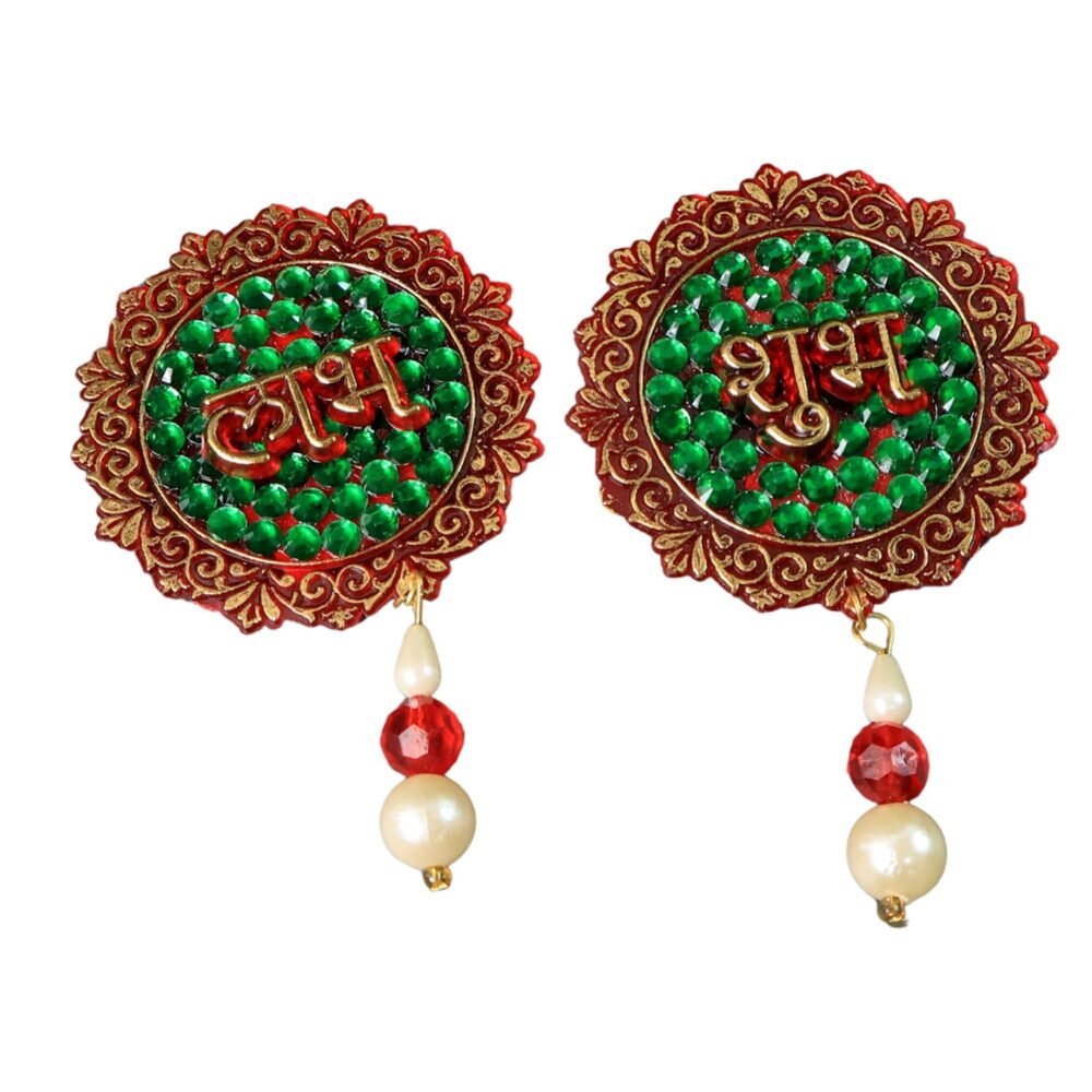 Shubh Labh Decorative Door Hanging – Beaded Festival Wall Décor Set