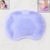 Silicone Bath Massage Cushion – Suction Cup Foot Scrubber Mat