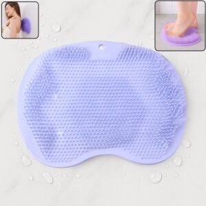 Silicone Bath Massage Cushion – Suction Cup Foot Scrubber Mat