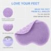 Silicone Bath Massage Cushion – Suction Cup Foot Scrubber Mat