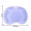 Silicone Bath Massage Cushion – Suction Cup Foot Scrubber Mat