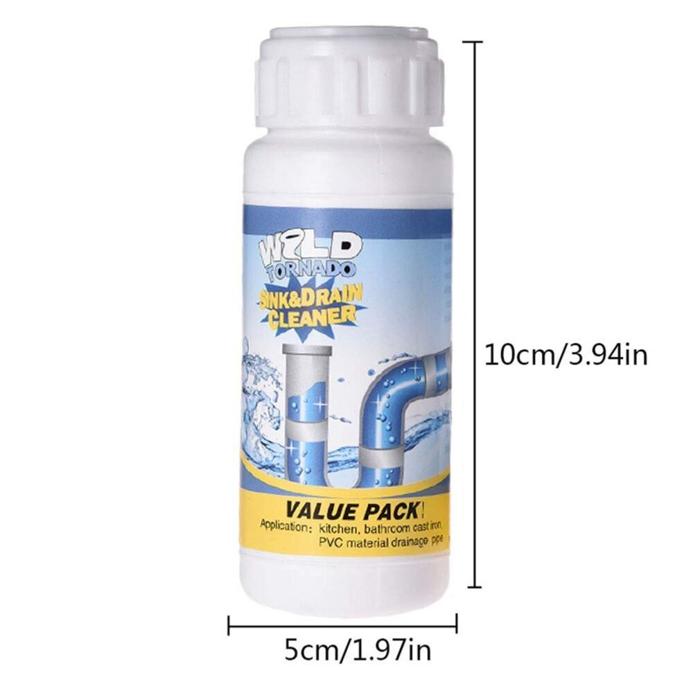 SinkAndDrainCleaner-size.jpg Sink and Drain Cleaner Powder – Quick & Powerful Blockage Removal