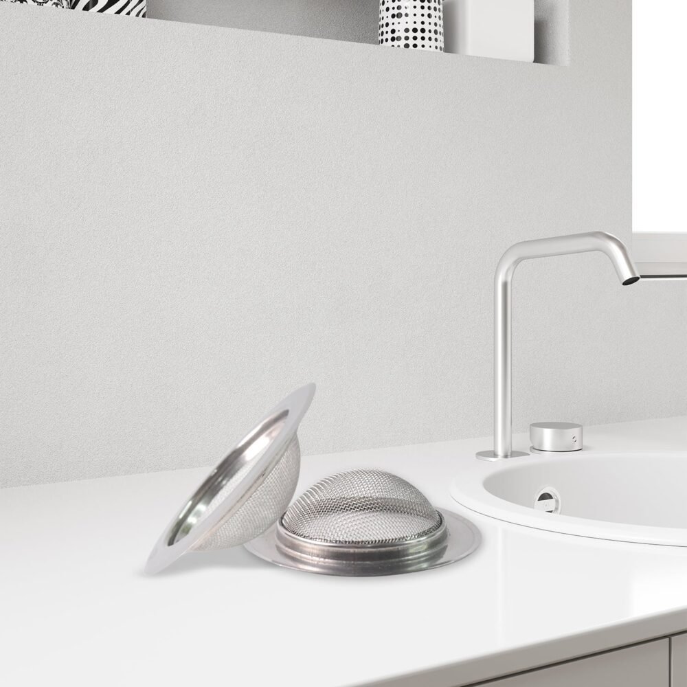 SinkSrainer-06.jpg Stainless Steel Sink Strainer – Durable Anti-Clog Kitchen Filter