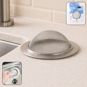 Stainless Steel Sink Strainer – Durable Anti-Clog Kitchen Filter