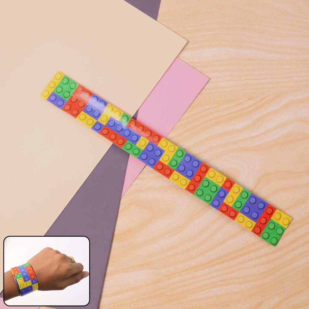 SlapBandSingle-WOSKU-01.jpg Snap Slap Bracelet – Colorful Fun Wrist Toy for Kids
