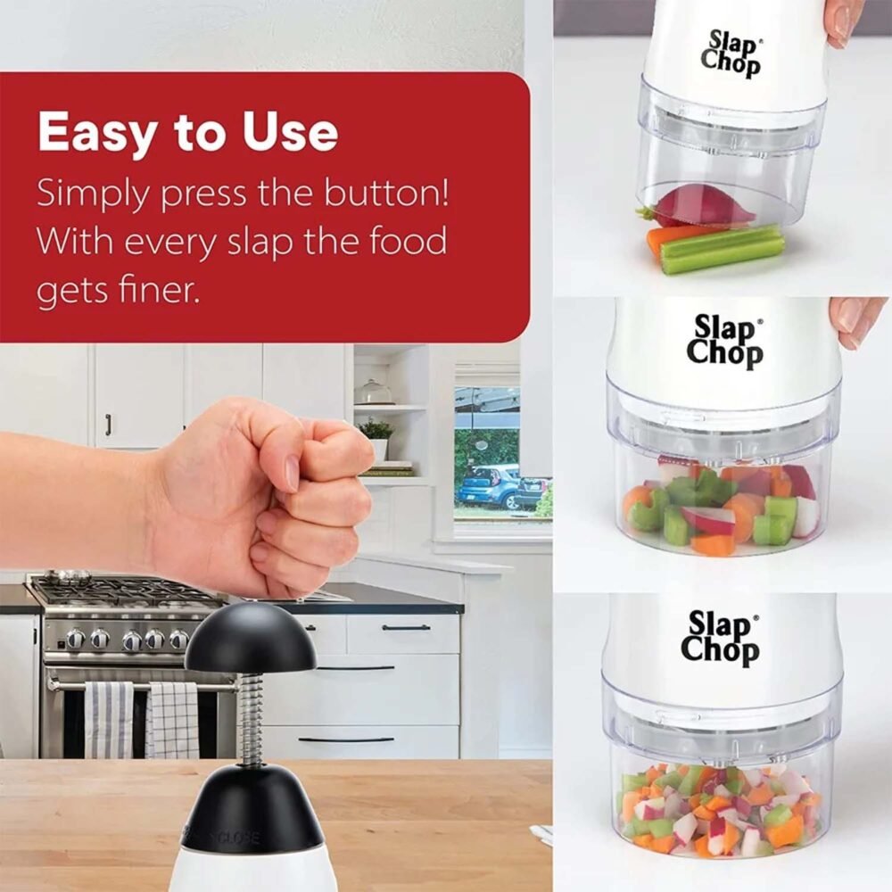 SlapChop-08.jpg Vegetable & Fruit Chopper – Manual Slap Chop for Quick Prep