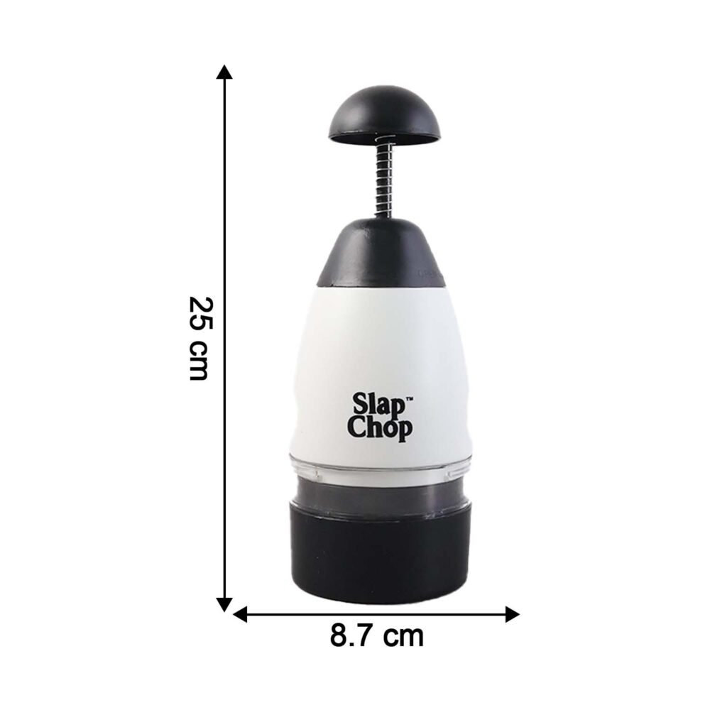 SlapChop-size.jpg Vegetable & Fruit Chopper – Manual Slap Chop for Quick Prep