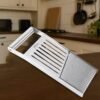 Vegetable & Fruit Slicer – Sharp Stainless Steel Blade for Easy Cutting