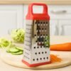 Stainless Steel Grater 5-in-1 – Comfort & Versatility