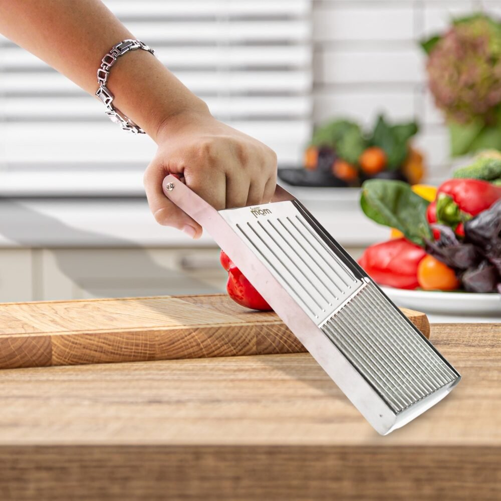 Vegetable & Fruit Slicer – Sharp Stainless Steel Blade for Easy Cutting