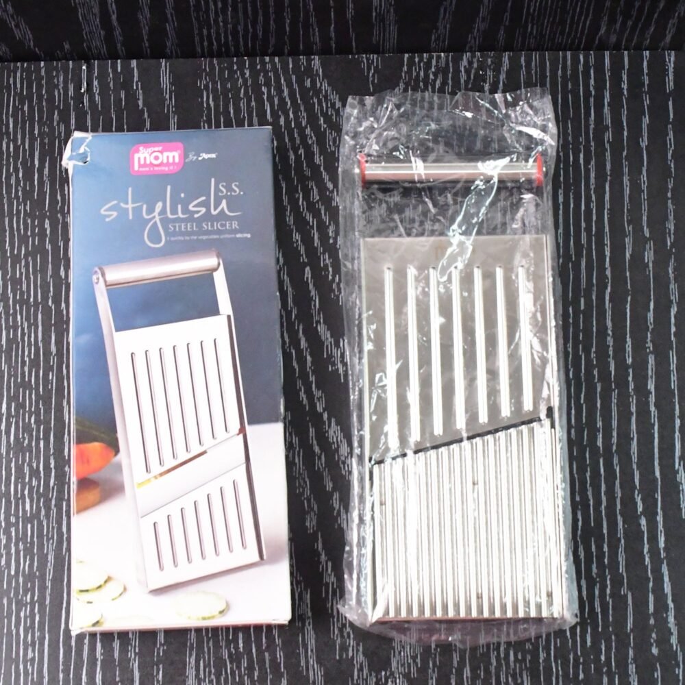 Vegetable & Fruit Slicer – Sharp Stainless Steel Blade for Easy Cutting