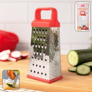 Stainless Steel Grater 5-in-1 – Comfort & Versatility