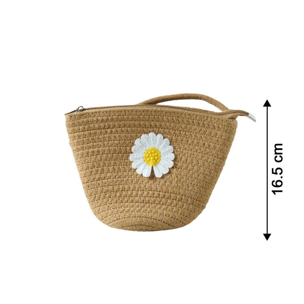 Jute Crossbody Bag – Lightweight Casual & Travel Essential