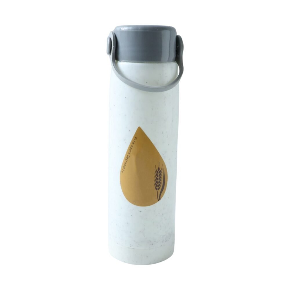 Glass Water Bottle with Phone Holder – Leakproof & Stylish Design