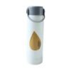 Glass Water Bottle with Phone Holder – Leakproof & Stylish Design