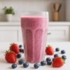 Transparent Smoothie Glass Set – 6 Durable 300ml Tumblers