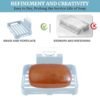 Plastic Soap Dish with Drain Slots – Self-Adhesive Wall Mount