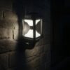 Solar Induction LED Wall Lamp – Motion Sensor Outdoor Light