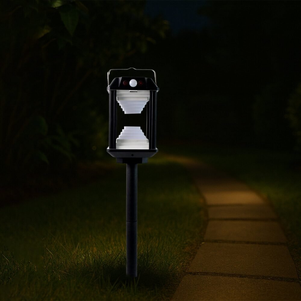Solar Induction LED Wall Lamp – Motion Sensor Outdoor Light