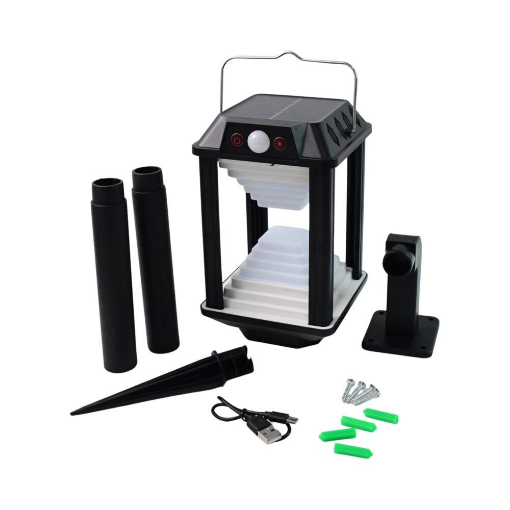Solar Induction LED Wall Lamp – Motion Sensor Outdoor Light
