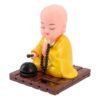 Solar Buddha Statue – Eco-Friendly Movement & Meditation Decor