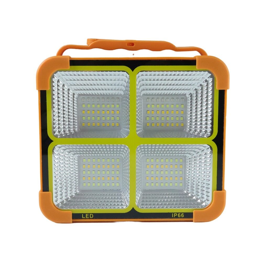 High Power Solar LED Flood Light – Rechargeable Outdoor Security