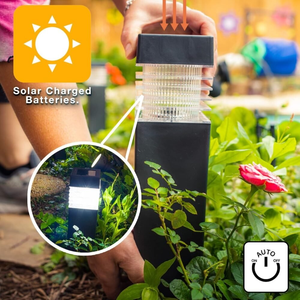 SolarPoweredPathwayLights-05.jpg Garden Solar Light – Waterproof Outdoor LED Lamp for Pathways