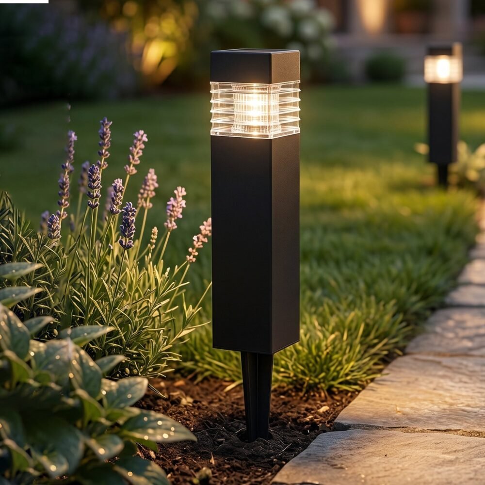 SolarPoweredPathwayLights-06.jpg Garden Solar Light – Waterproof Outdoor LED Lamp for Pathways