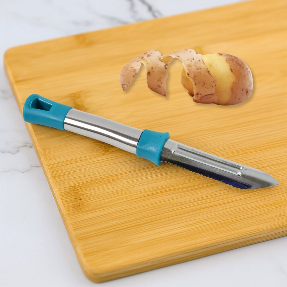 SteelPeeler-02.jpg Stainless Steel Vegetable Peeler – Sharp, Ergonomic Design