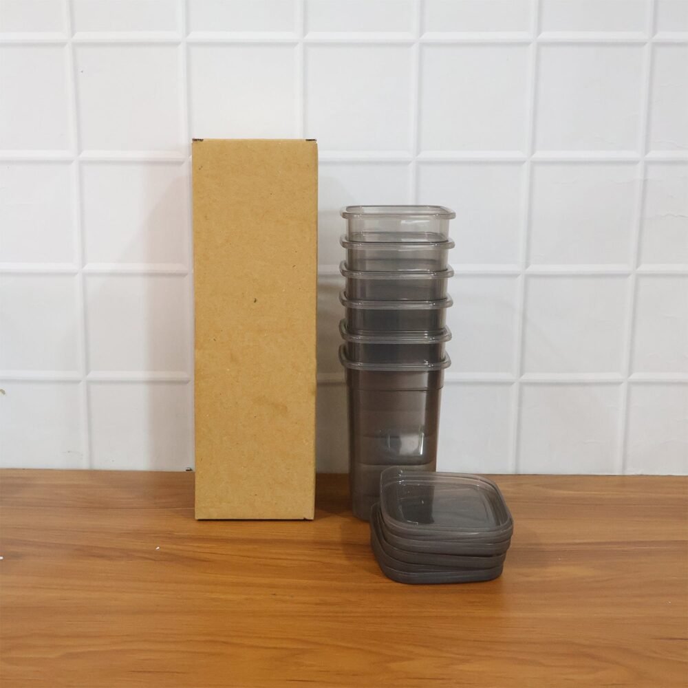 Kitchen Storage Containers – Airtight 6 Pc Set, 1200 ML Each