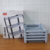 Plastic Storage Rack – 4-Layer Ventilated Multipurpose Organizer