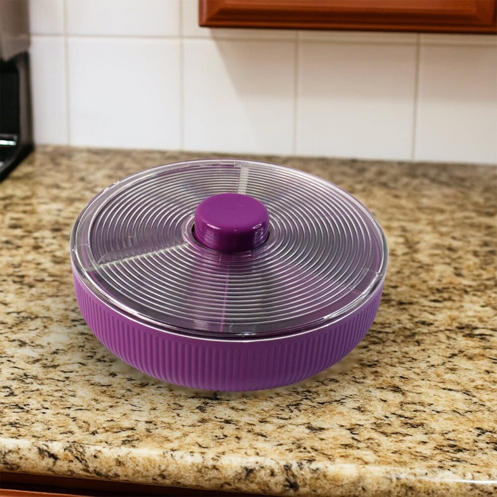 Rotating Dry Fruit Storage Container – Multipurpose Snack Organizer