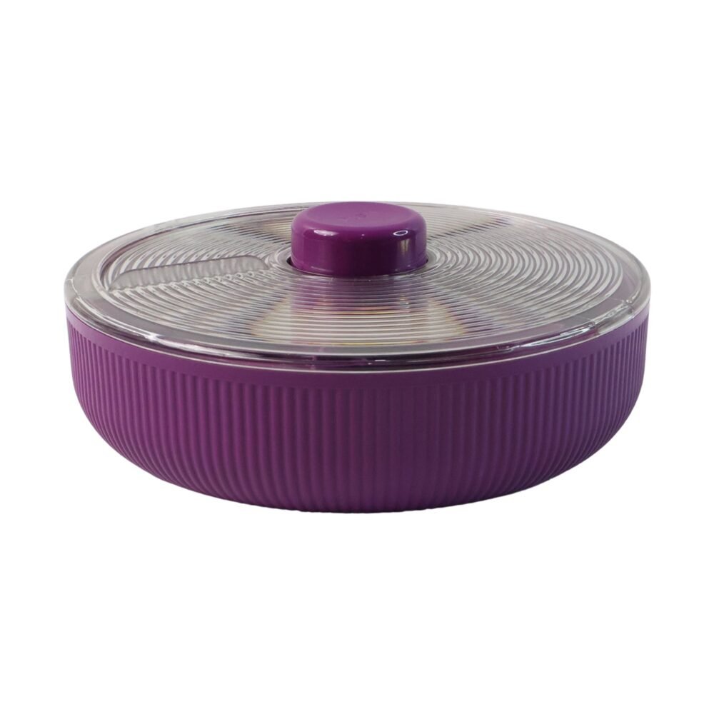 Rotating Dry Fruit Storage Container – Multipurpose Snack Organizer