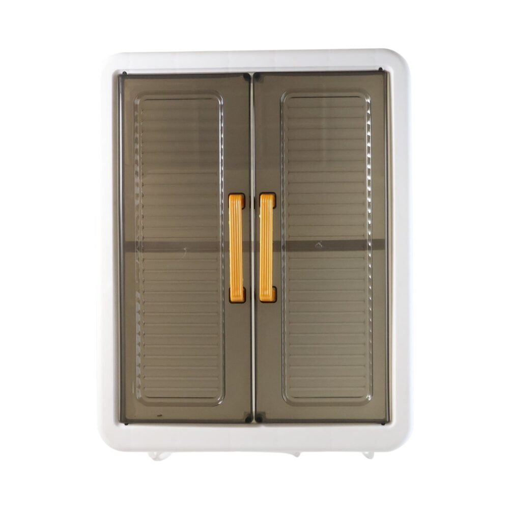 Wall-Mounted Kitchen Storage Cabinet – Spacious with Sliding Doors