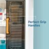 Wall-Mounted Kitchen Storage Cabinet – Spacious with Sliding Doors